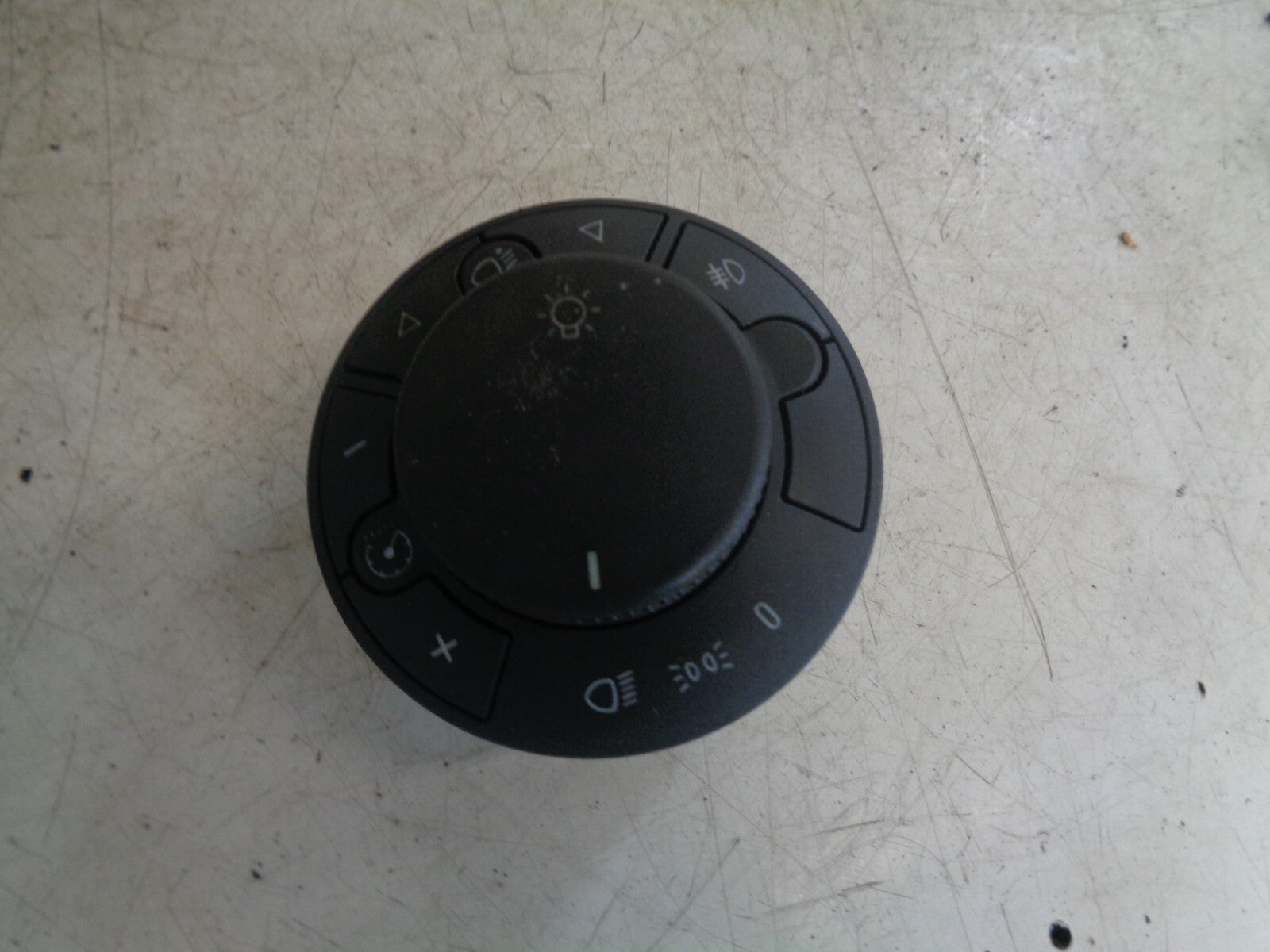 VAUXHALL CORSA D 2007 HEADLIGHT CONTROL SWITCH 13249396