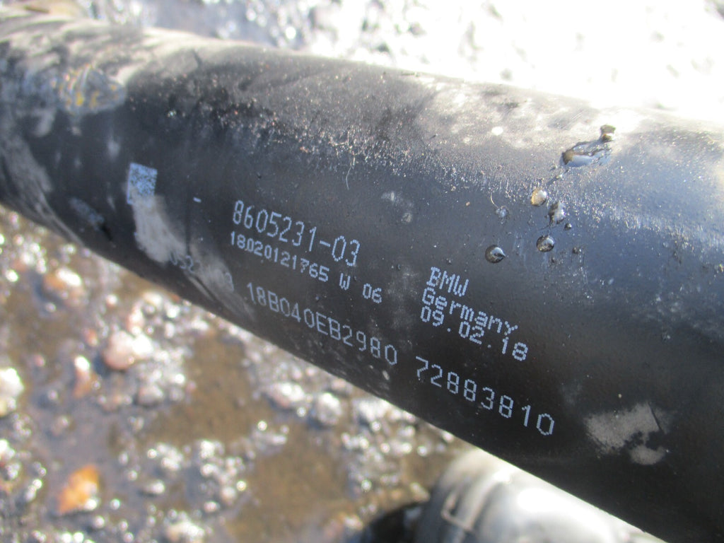 BMW 3 SERIES F30 2018 2.0 DIESEL PROP SHAFT 8605231