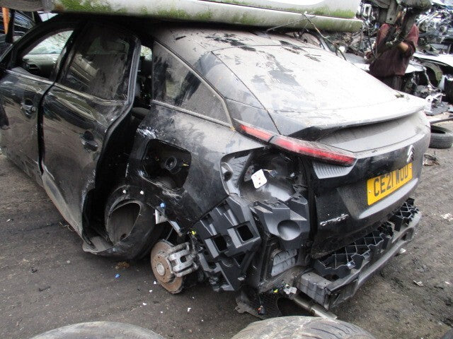 CITROEN C4 MK3 2021 NSR PASSENGER SIDE REAR QUARTER PANEL BLACK