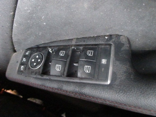 2018 MERCEDES A CLASS W176 OSF DRIVER SIDE FRONT DOOR CARD & WINDOW SWITCH