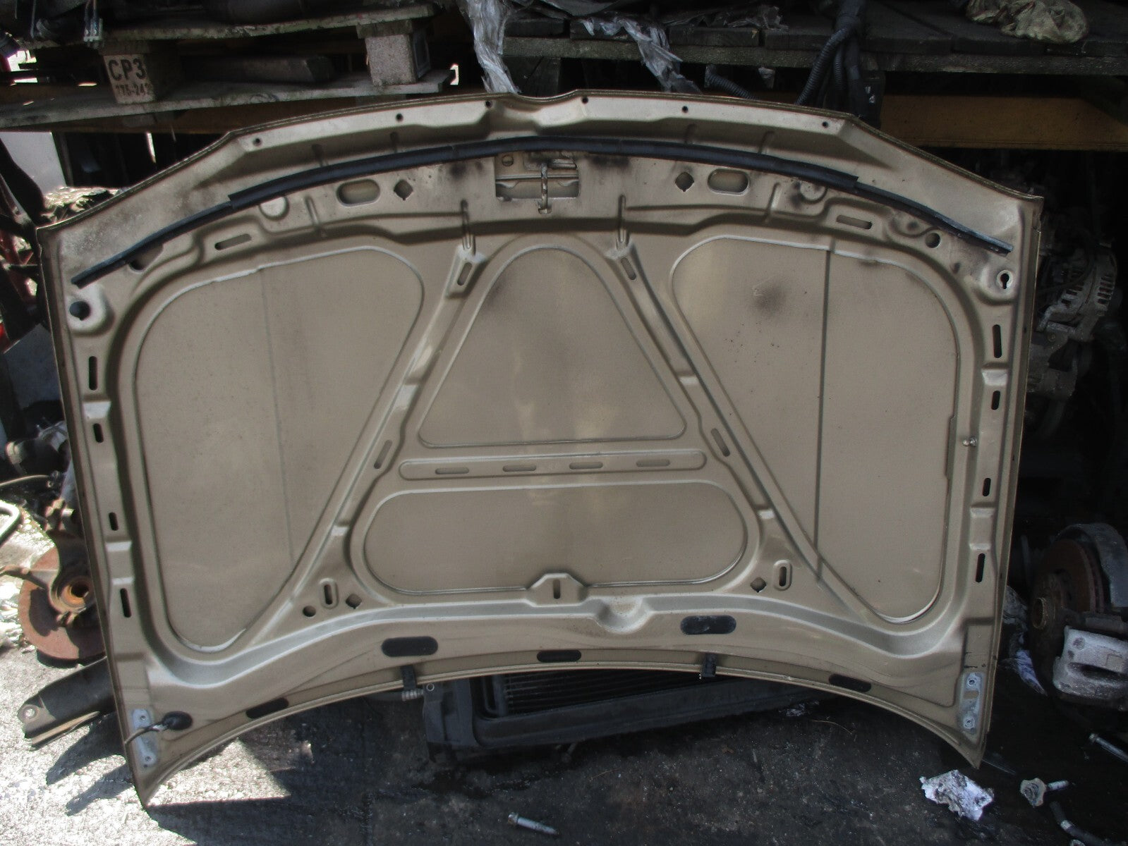 2001 VOLKSWAGEN GOLF MK4 FRONT COMPLETE BONNET BEIGE