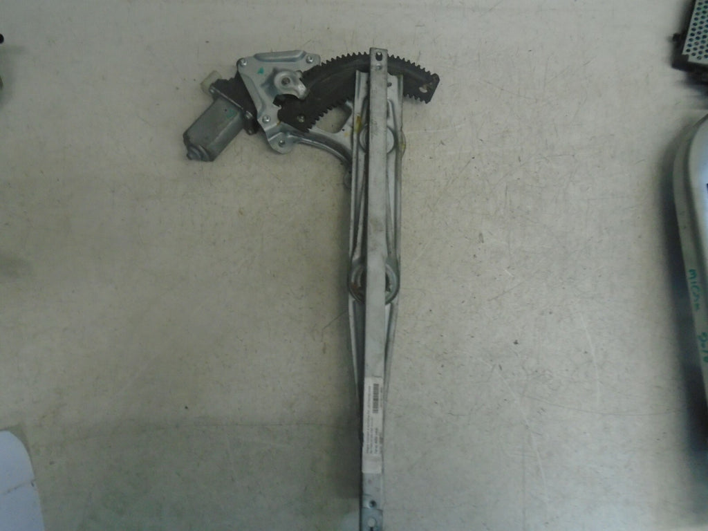 NISSAN MICRA 2016 MK4 OSF FRONT DRIVER SIDE WINDOW REGULATOR 807001HB2A