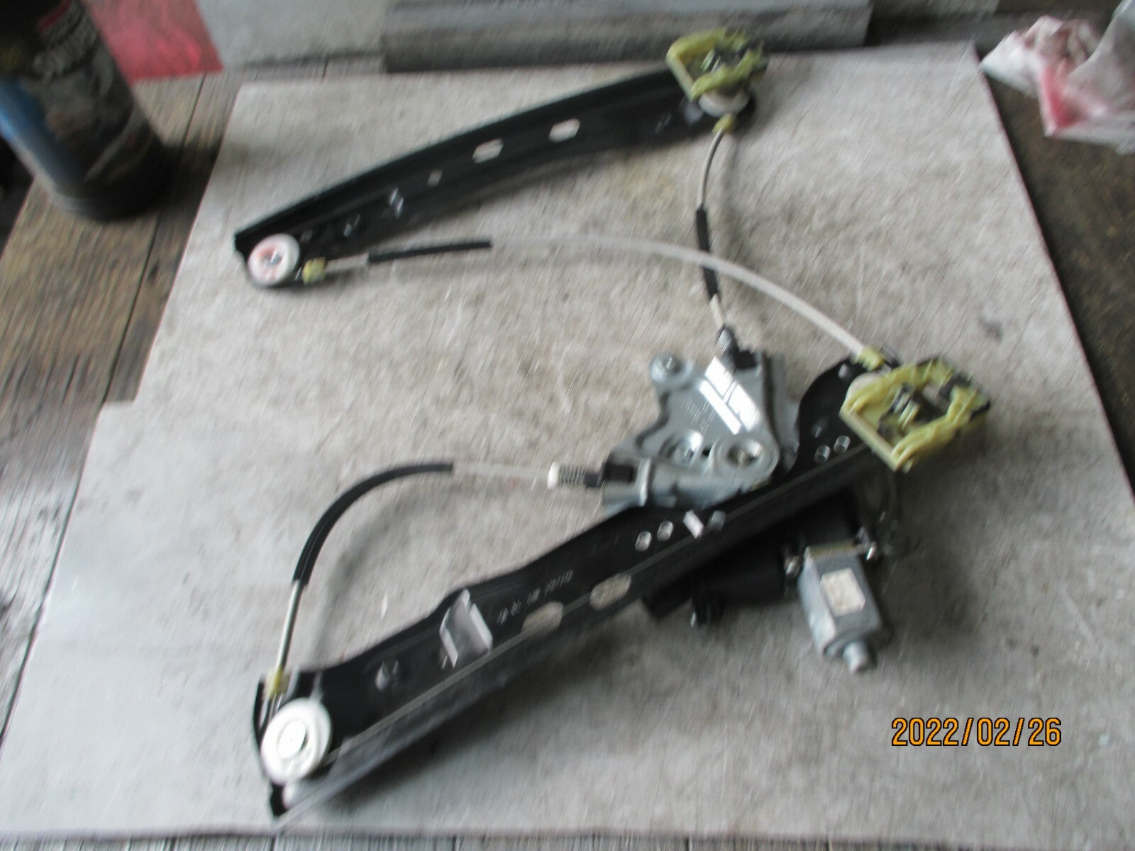 VAUXHALL INSIGNIA 2014 MK1 OSF FRONT DRIVER SIDE WINDOW REGULATOR MOTOR 20952453