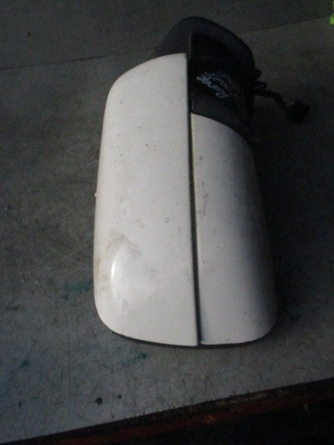 2009 RANGE ROVER SPORT l320 OSF DRIVER SIDE ELECTRIC WING MIRROR WHITE 909