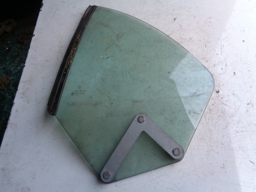 PEUGEOT 206 CC CONVERTIBLE DRIVER REAR WINDOW GLASS