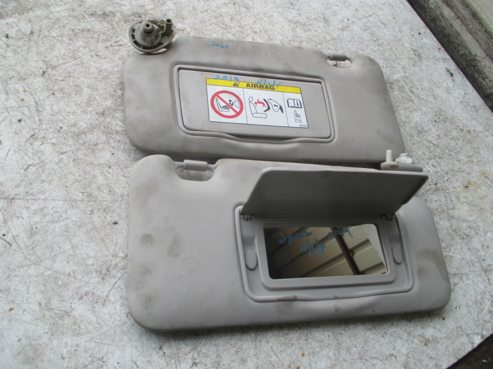 HONDA JAZZ MK4 2019 FRONT INTERIOR LEFT RIGHT SUN VISOR