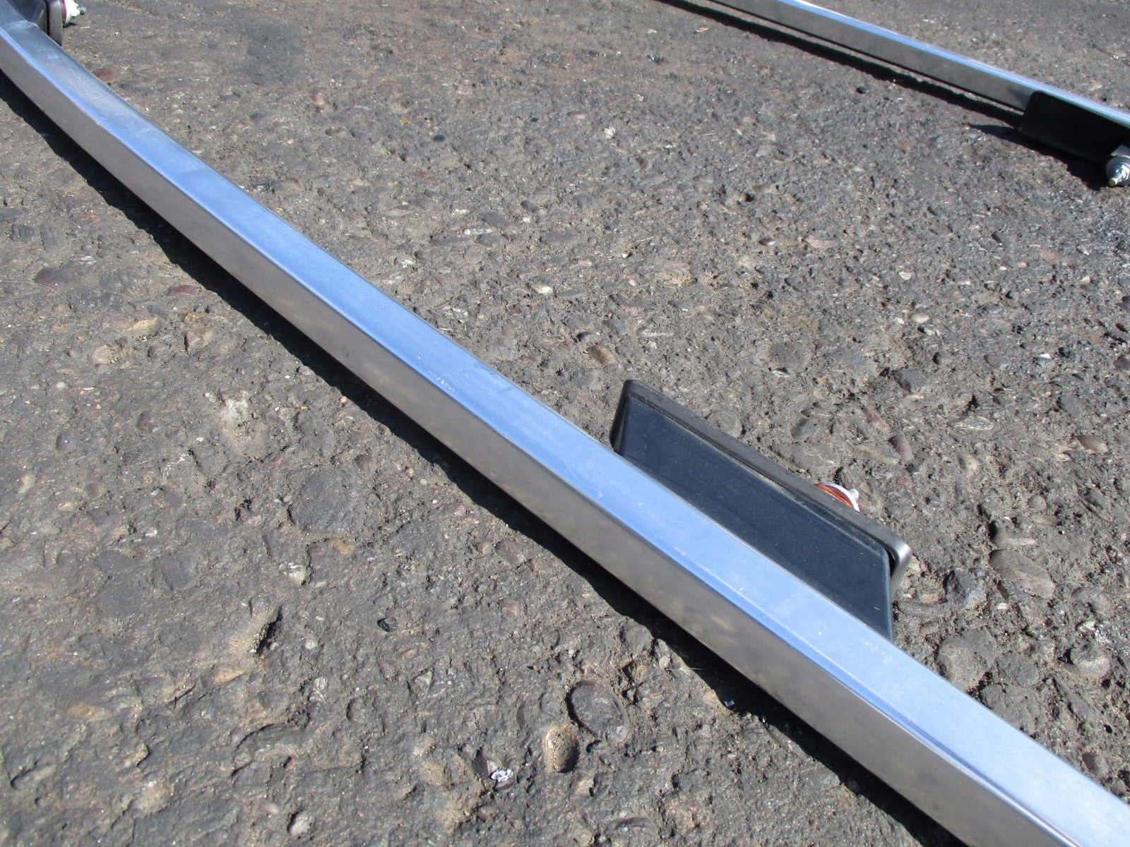 MERCEDES C CLASS S204 2013 ESTATE 2 CHROME ROOF BARS RAILS 2048900393 2048900493