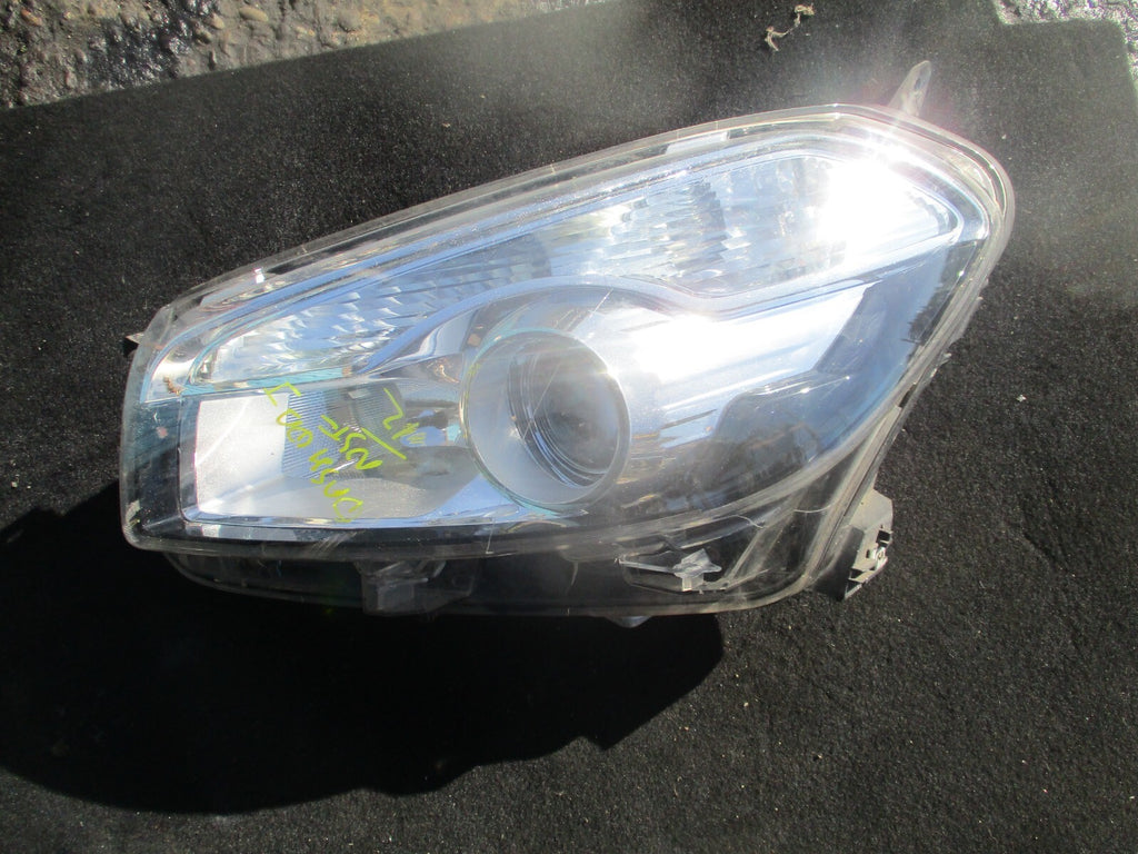 2012 NISSAN QASHQAI J10 NSF PASSENGER SIDE FRONT LEFT HEADLIGHT 26060BR63A