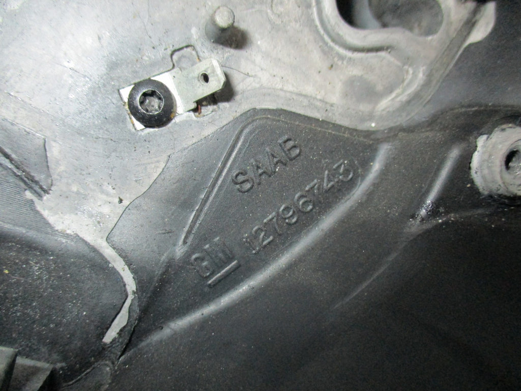 SAAB 9-3 YS3F 2003 LEATHER STEERING WHEEL 12796743