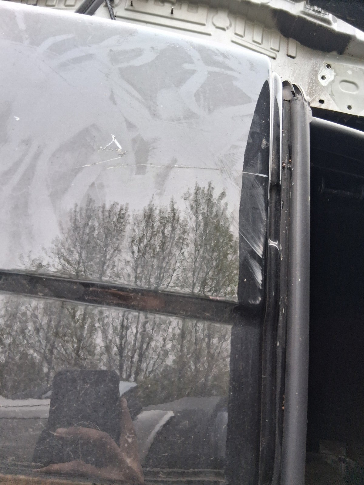 2021 NISSAN NV400 MK1 NSR PASSENGER SIDE REAR LEFT COMPLETE DOOR BLACK