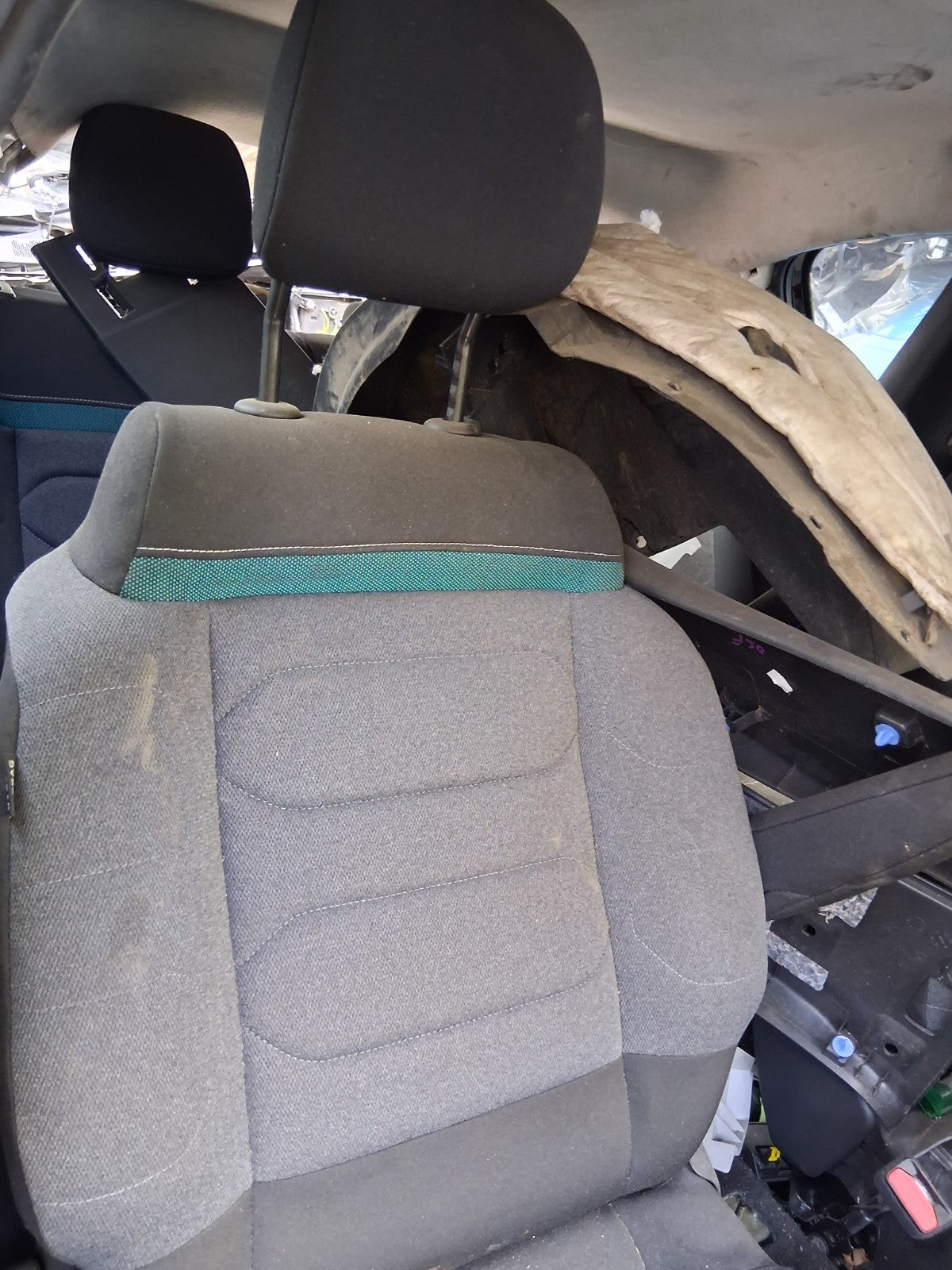 2021 CITROEN C3 MK3 OSF DRIVER SIDE FRONT RIGHT COMPLETE FABRIC SEAT
