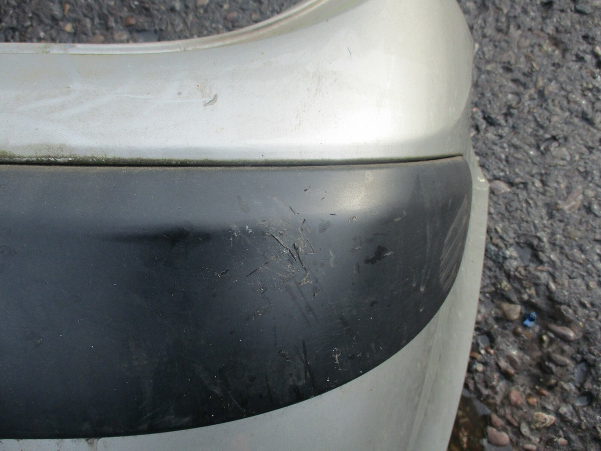 PEUGEOT 1007 2006 REAR BUMPER SILVER 9646177377