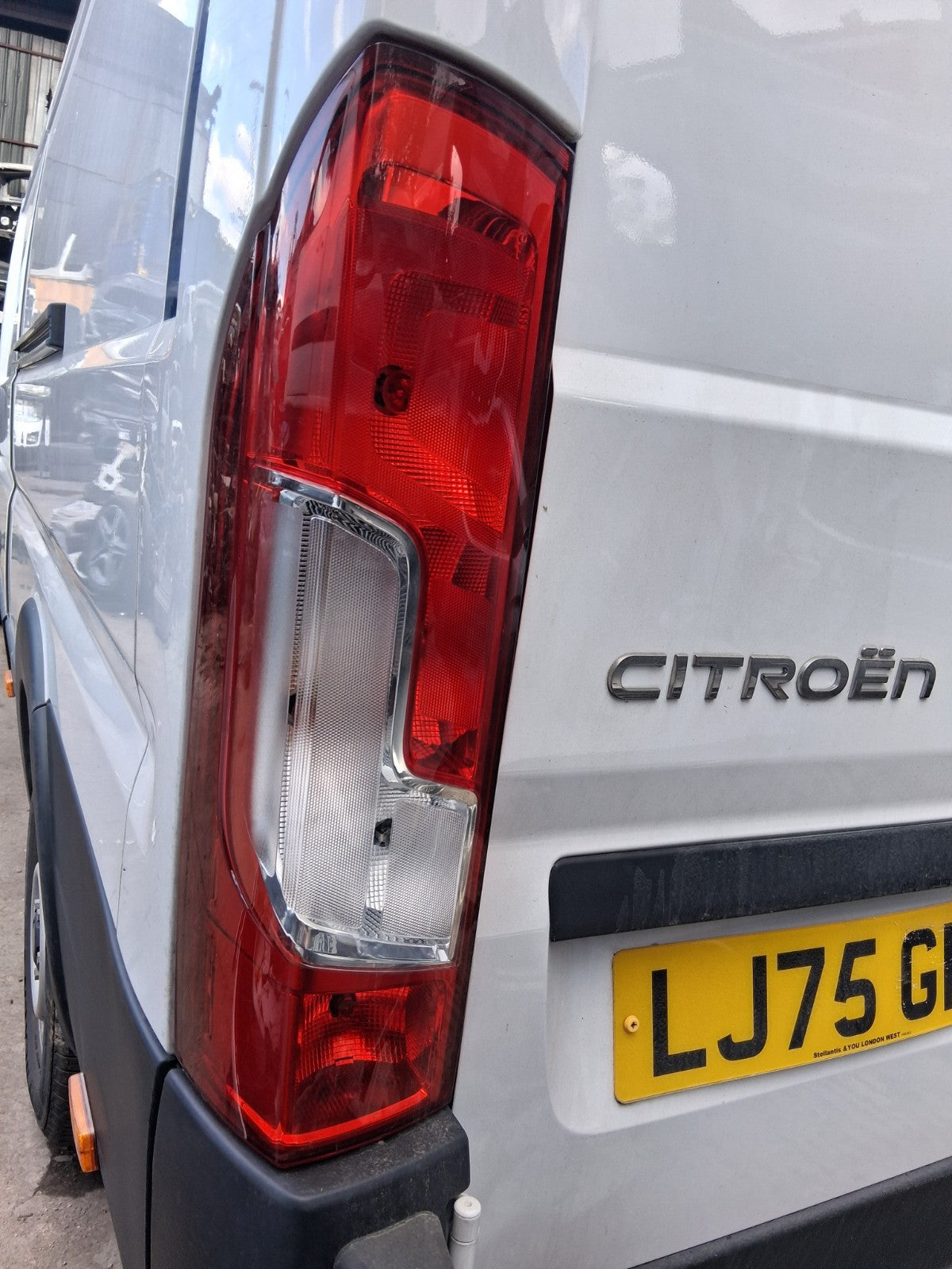 2025 CITROEN RELAY MK3 HIGH ROOF L4H2 NSR PASSENGER SIDE REAR TAIL LIGHT LAMP