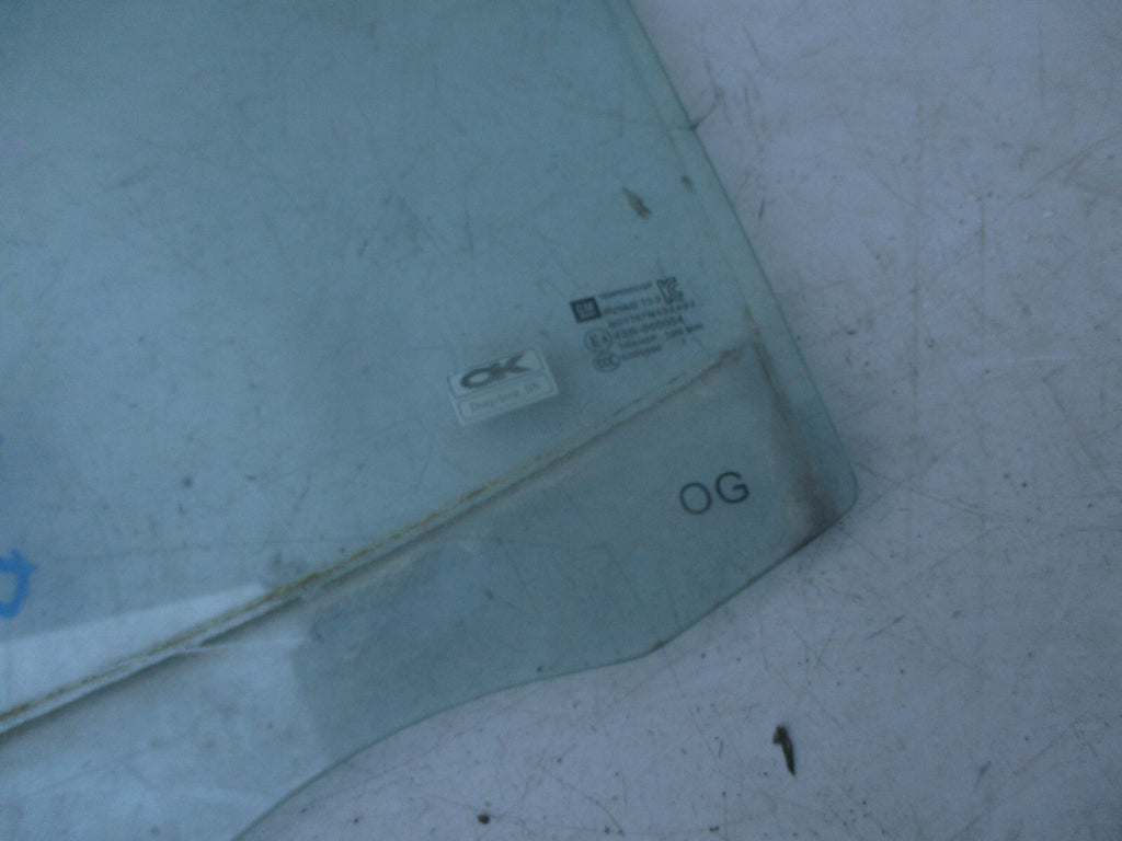 VAUXHALL VIVA 2016 NSR PASSENGER SIDE RAER WINDOW GLASS 43R000054