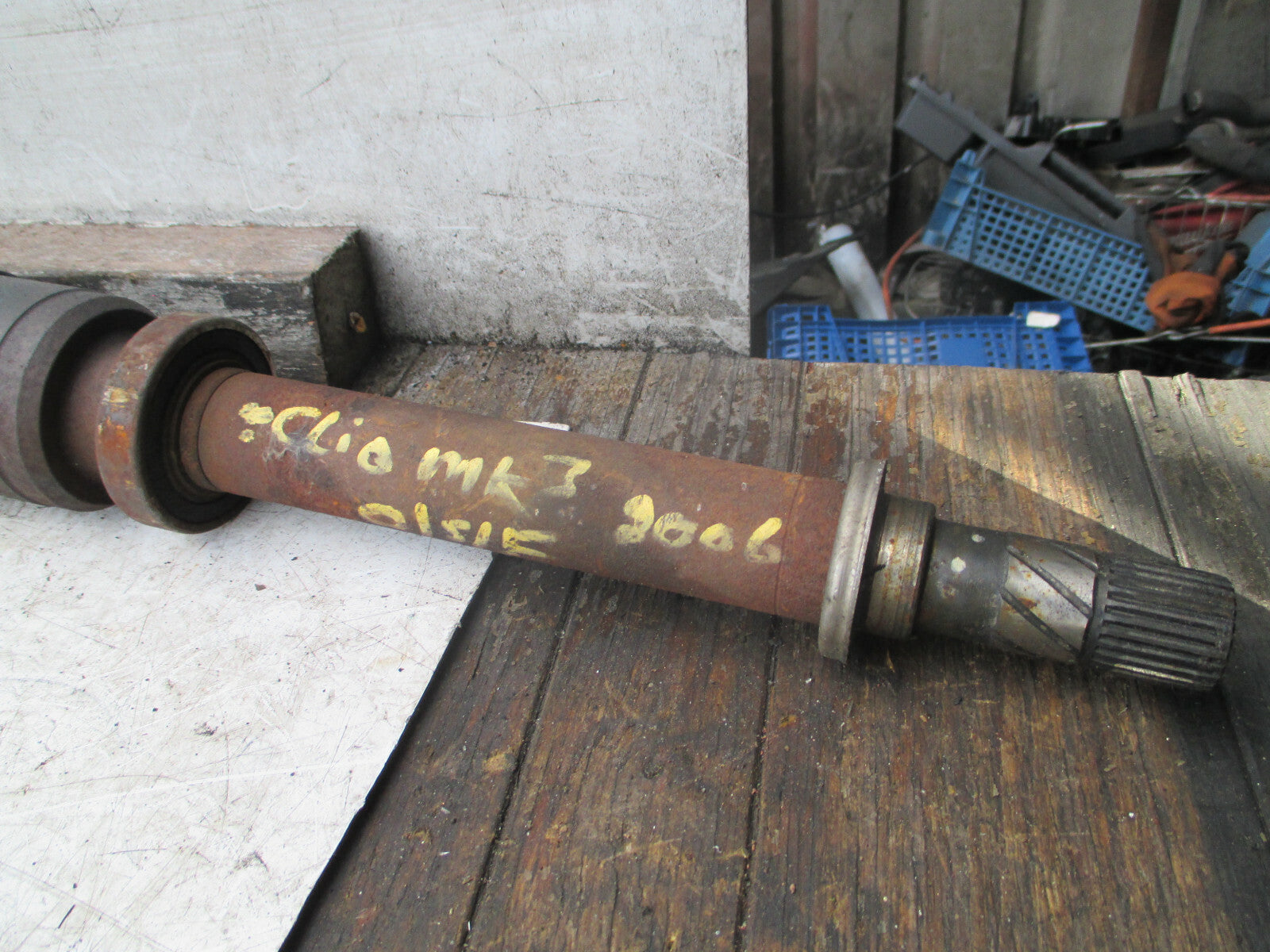 RENAULT CLIO MK3 2006 OSF DRIVER SIDE FRONT DRIVESHAFT