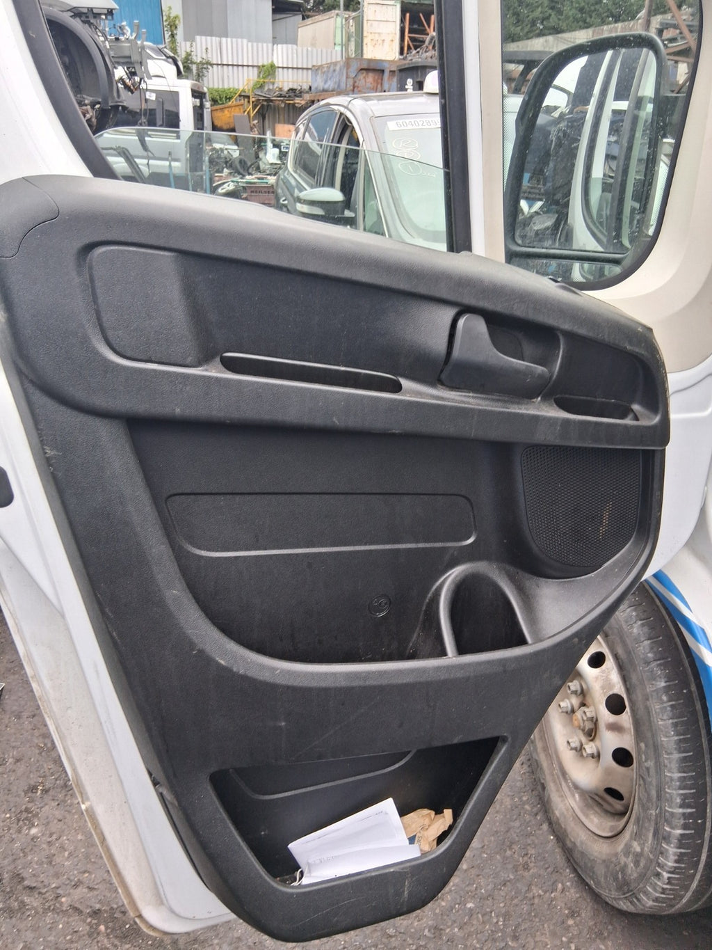 2023 FIAT DUCATO MK3 NSF PASSENGER SIDE WINDOW MOTOR & REGULATOR