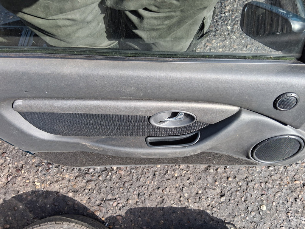 MG MGF 1996 MK1 NSF PASSENGER SIDE FRONT LEFT COMPLETE DOOR GREEN