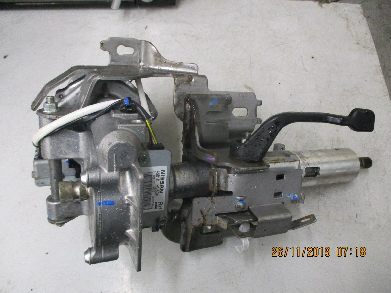 NISSAN QASHQAI J11 2018 ELECTRIC POWER STEERING COLUMN PUMP MOTOR 48810HV50A