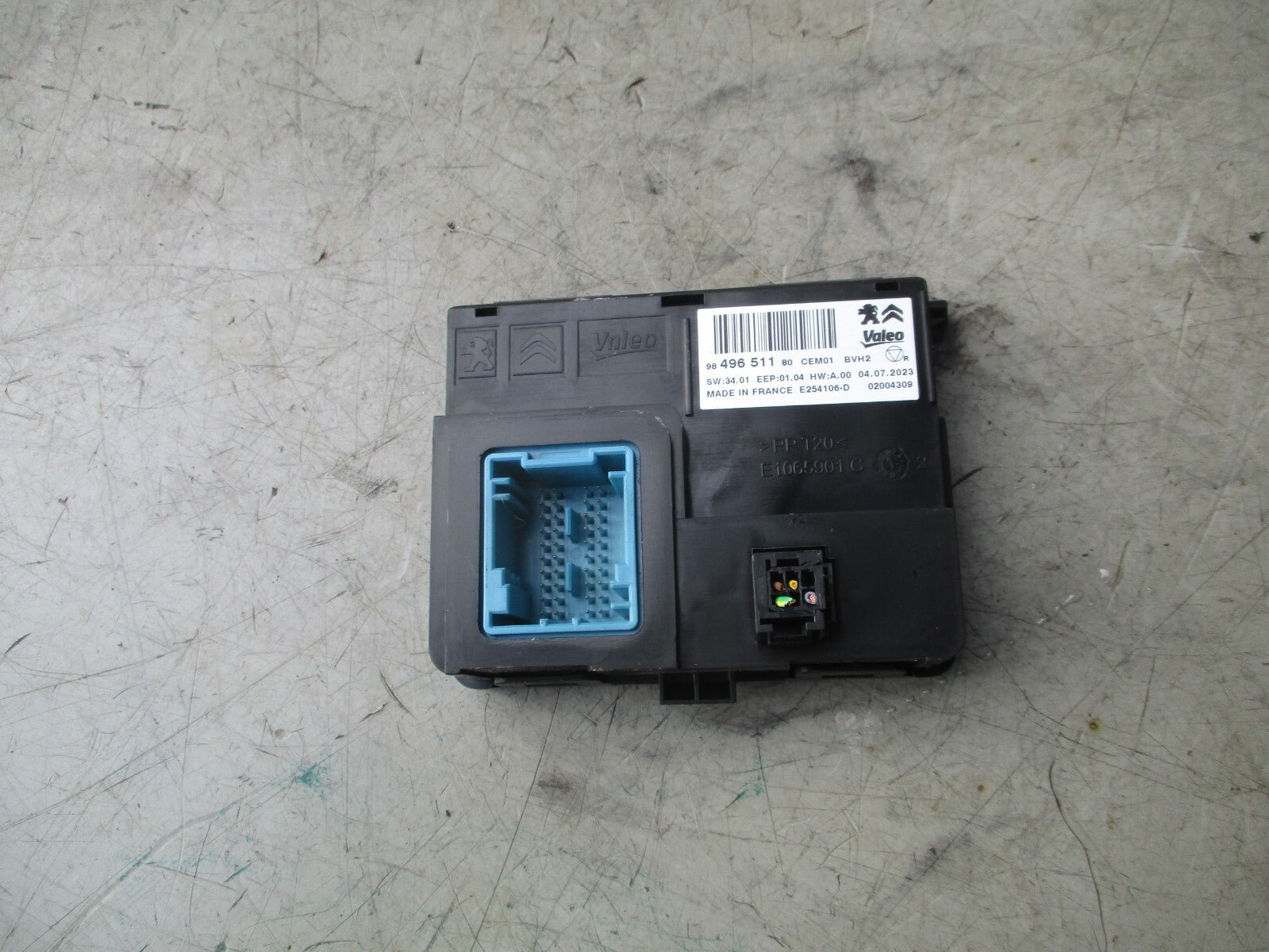 2023 VAUXHALL GRANDLAND AC HEATER CONTROL PANEL 9849651180