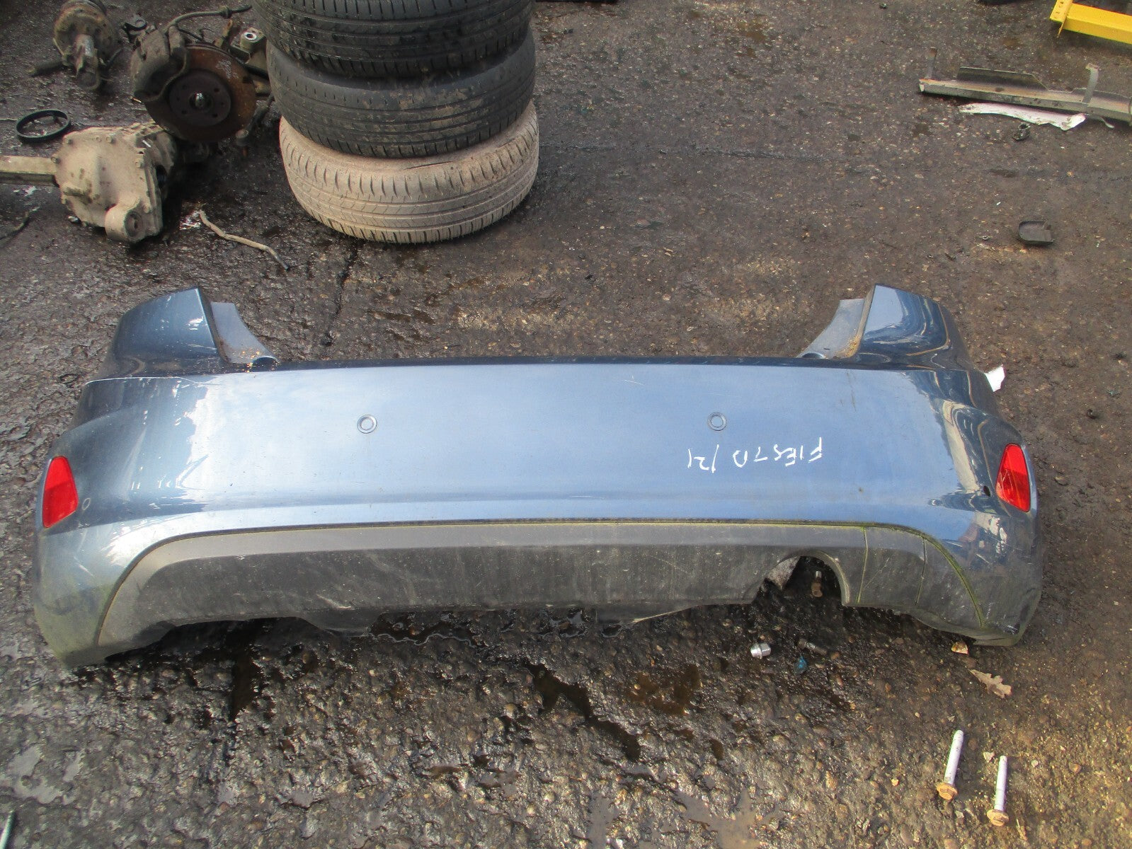 FORD FIESTA MK8 2023 REAR COMPLETE BUMPER PDC SENSOR BLUE