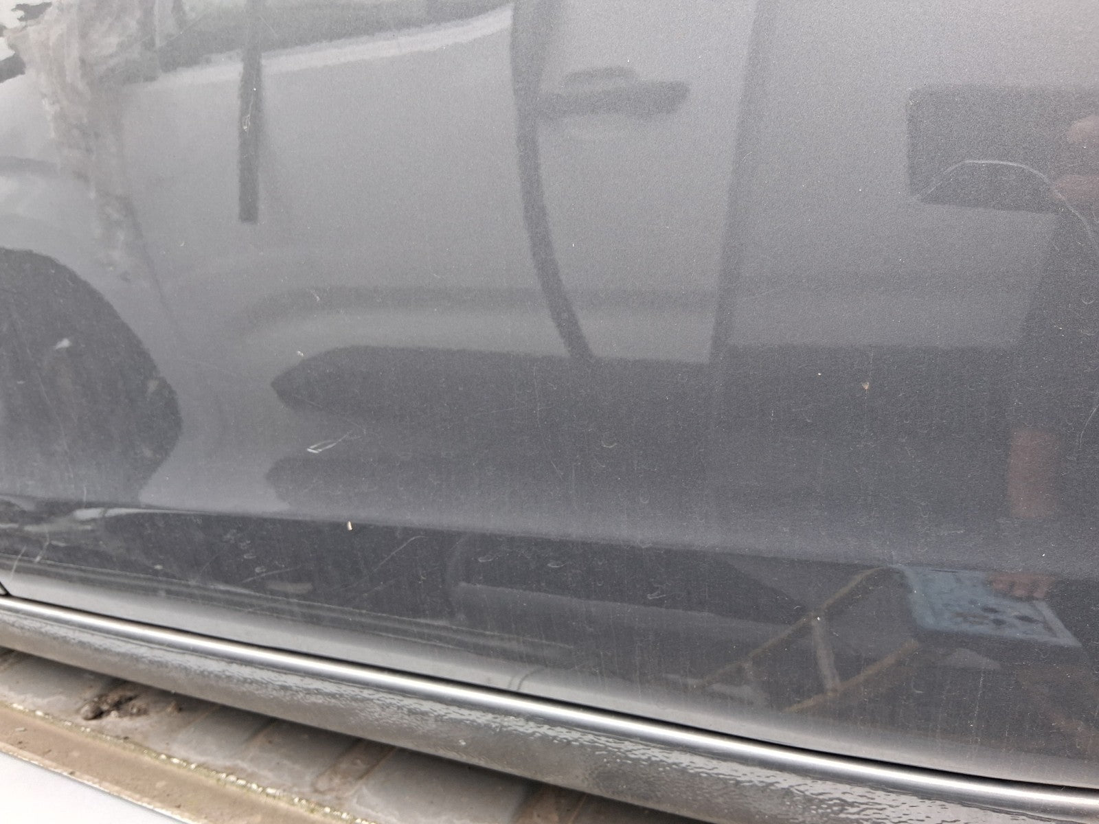 2017 VAUXHALL MERIVA B MK2 NSR PASSENGER SIDE REAR LEFT BARE DOOR GREY Z195