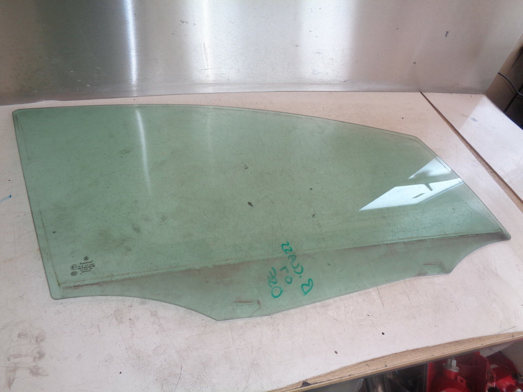 MERCEDES BENZ B CLASS W245 2007 OSF DRIVER SIDE FRONT DOOR WINDOW GLASS