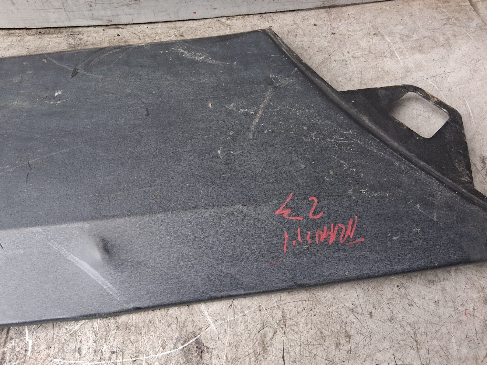 2023 FORD TRANSIT MK8 350 OSF FRONT DRIVER SIDE DOOR MOULDING TRIM BK31V29396