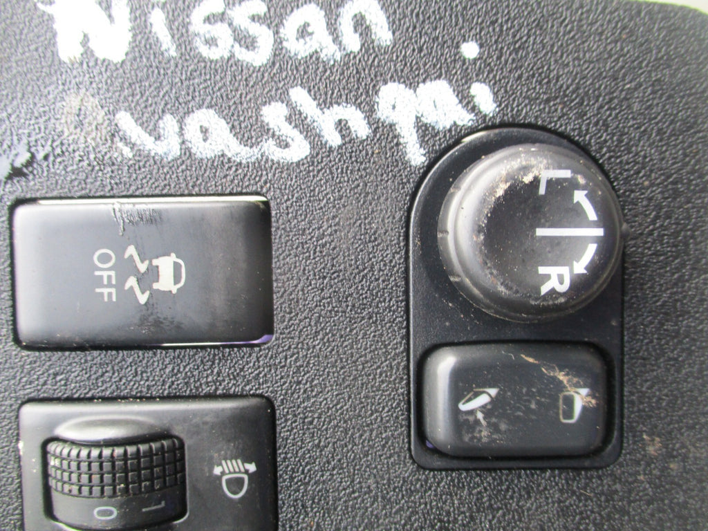2017 NISSAN QAHQAI SWITCH CONTROL CONTROL SWITCH PANEL