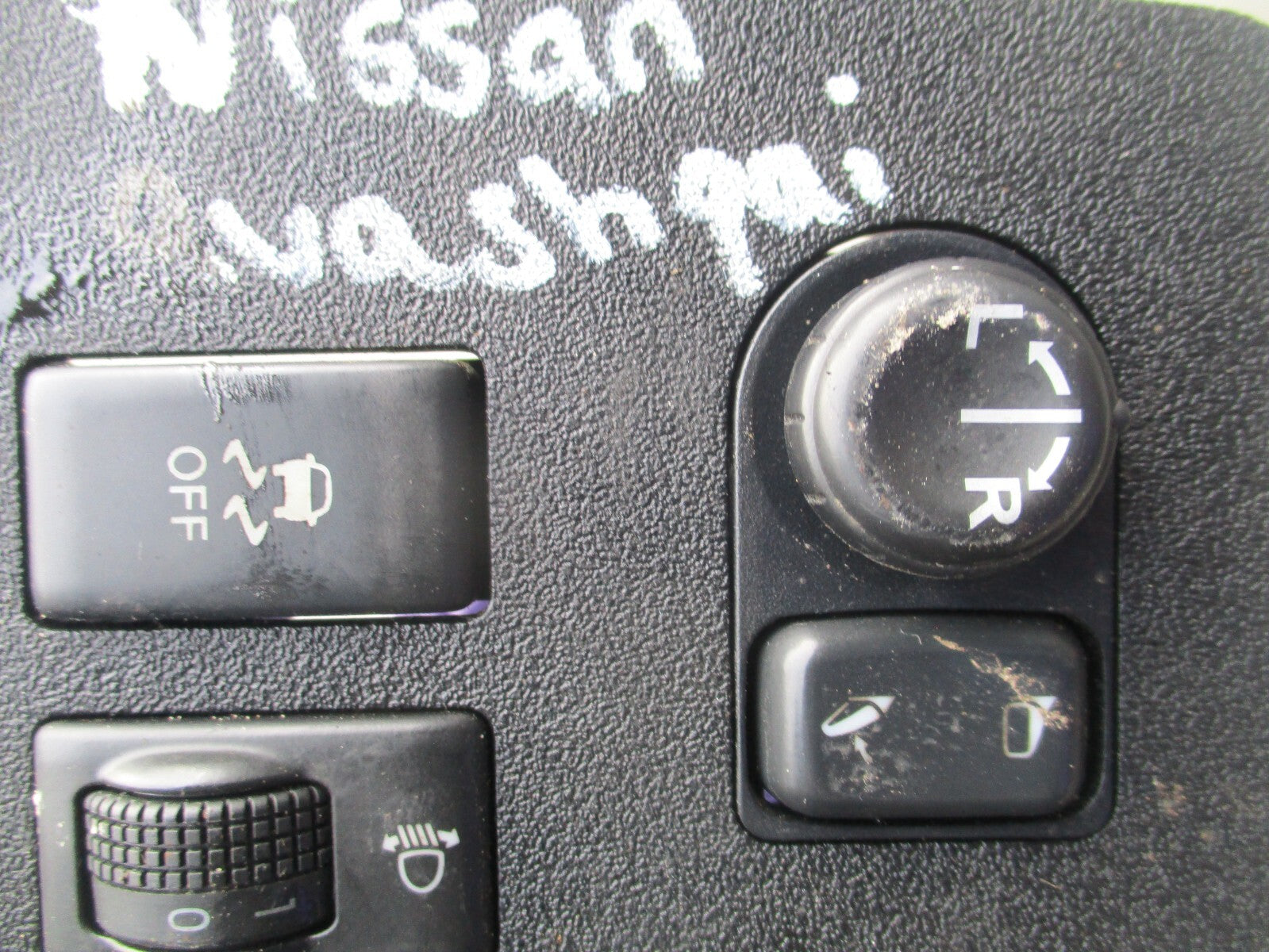 2017 NISSAN QAHQAI SWITCH CONTROL CONTROL SWITCH PANEL