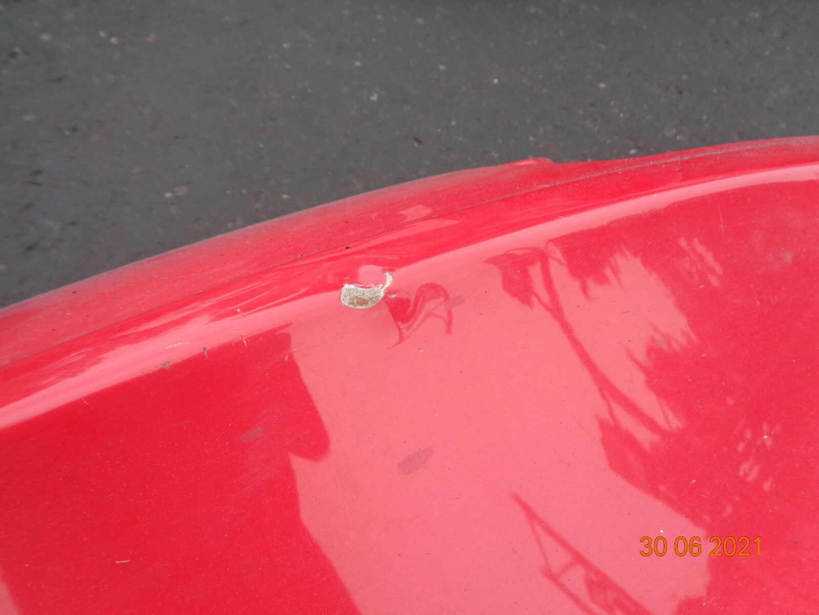 AUDI A4 MK3 B7 SALOON 2007 REAR BOOT LID HATCH TAILGATE BODY PANEL RED