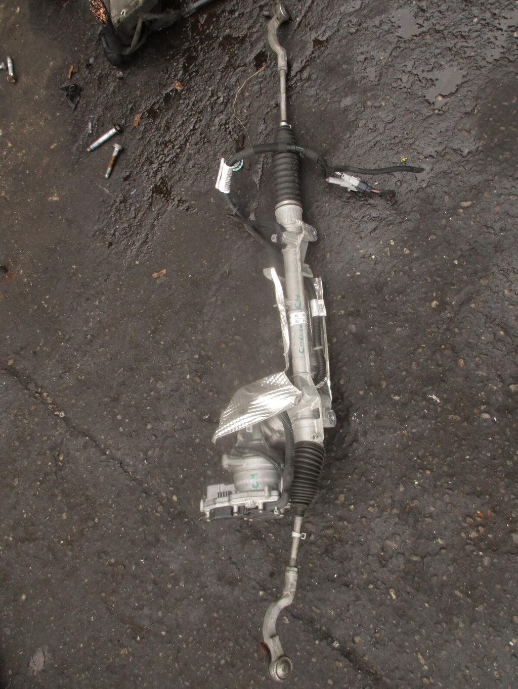 2021 CITROEN C4 MK3 1.2 PETROL POWER STEERING RACK 6900008834