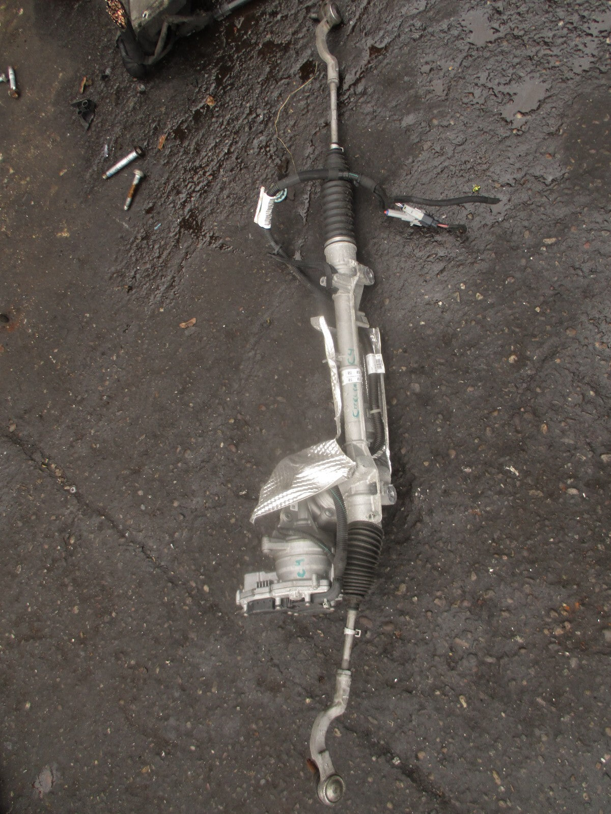 2021 CITROEN C4 MK3 1.2 PETROL POWER STEERING RACK 6900008834