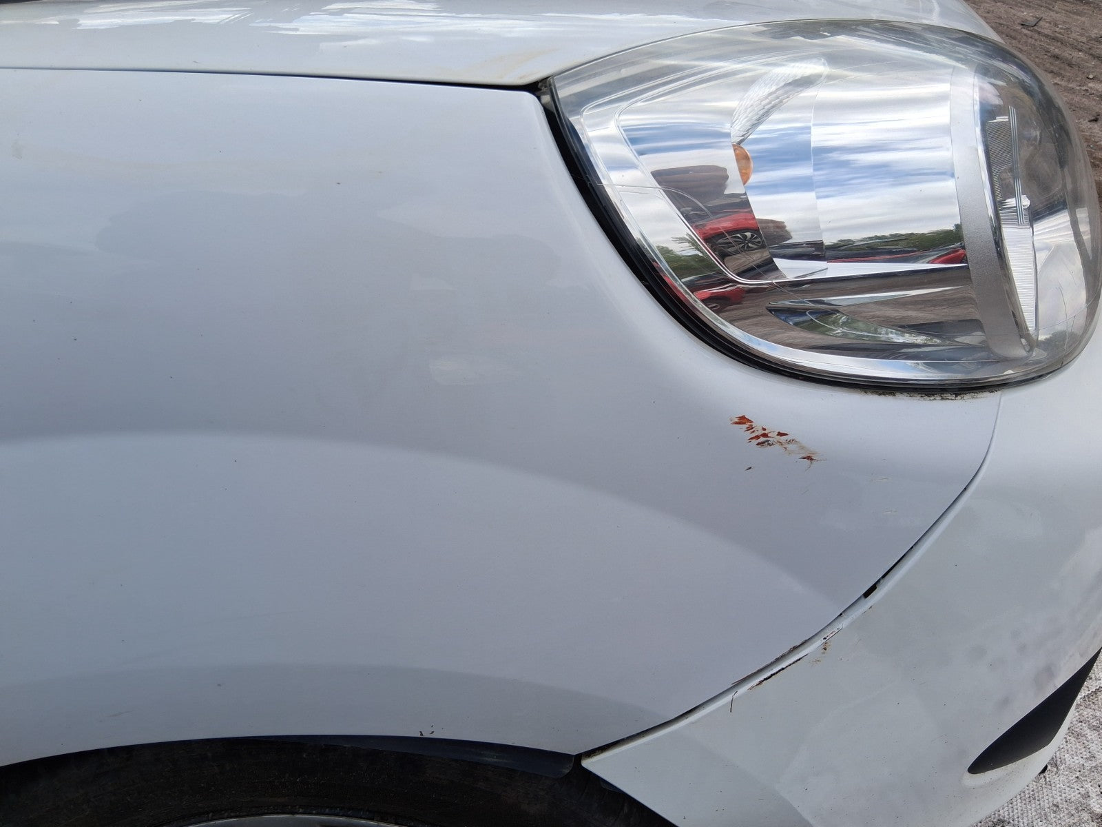 2020 RENAULT KANGOO MK2 FACELIFT OSF DRIVER SIDE FRONT RIGHT WING PANEL WHITE