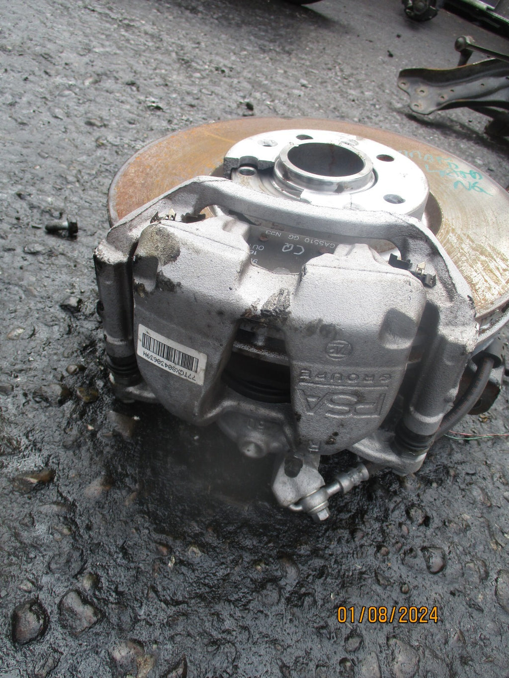 VAUXHALL GRANDLAND X 2023 1.5 DIESEL AUTO NSF PASSENGER SIDE FRONT WHEEL HUB