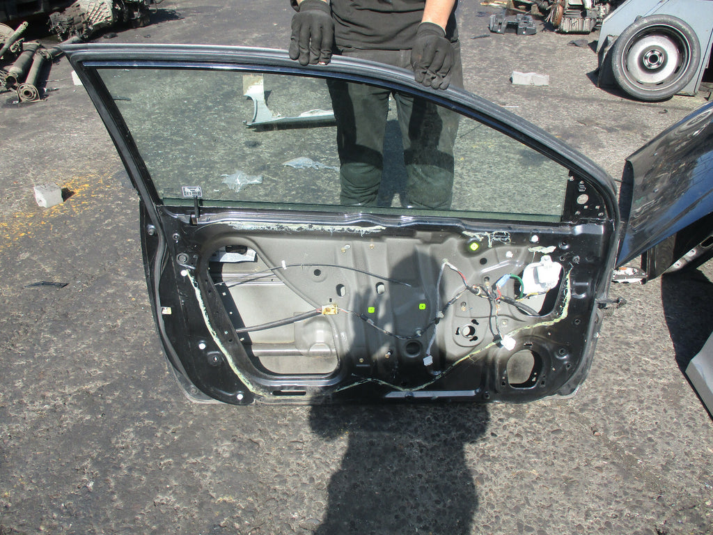 HONDA CIVIC MK7 2005 3 DOOR NS PASSENGER SIDE BARE DOOR  BLACK