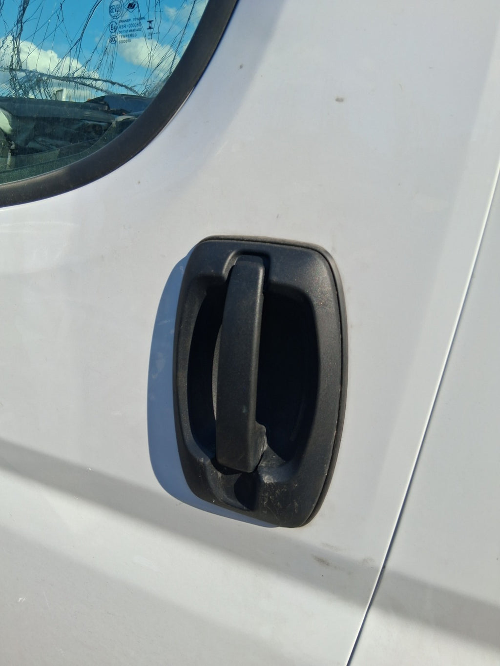2025 CITROEN RELAY MK3 HIGH ROOF NS PASSENGER SIDE FRONT DOOR HANDLE BLACK