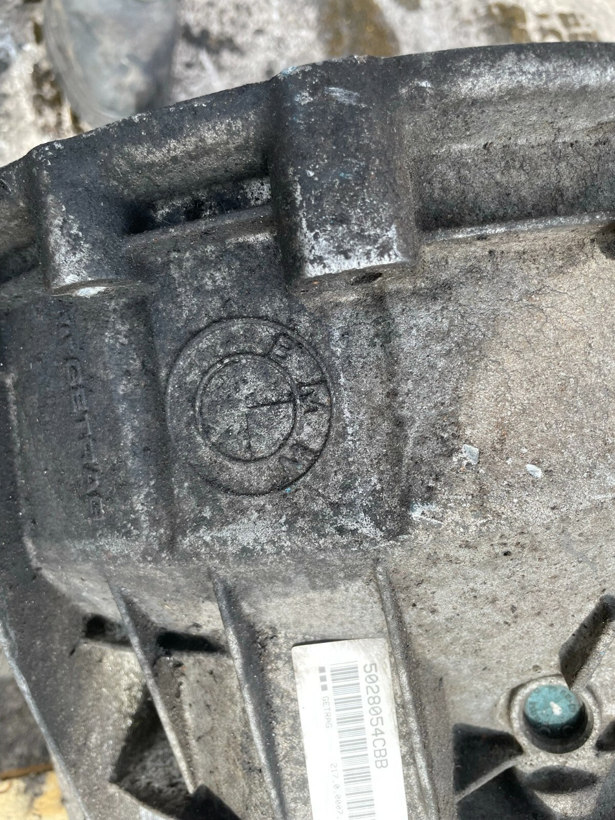 BMW GETRAG GEARBOX 5028054 CBB 5028054CBB GB74