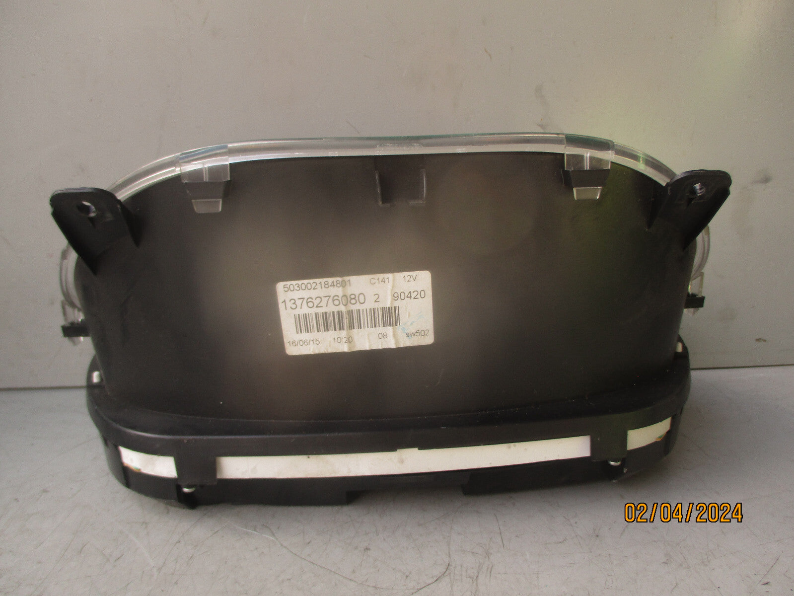 2015 PEUGEOT BIPPER 1.3DIESEL SPEEDO SPEEDOMETER INSTRUMENT CLUSTER 1376276080