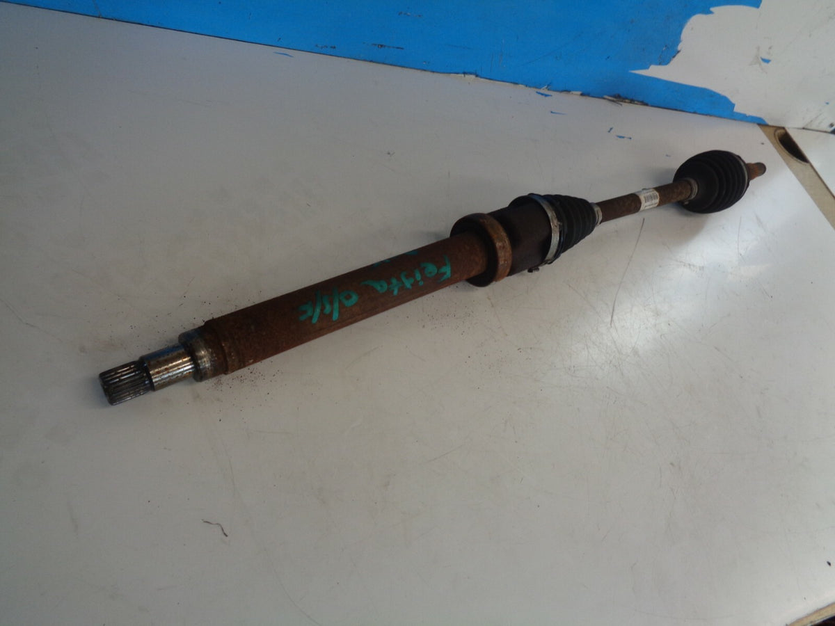 FORD FIESTA 2015 MK7 1.25 PETROL OS FRONT  DRIVER SIDE DRIVESHAFT 8V513B436AAE