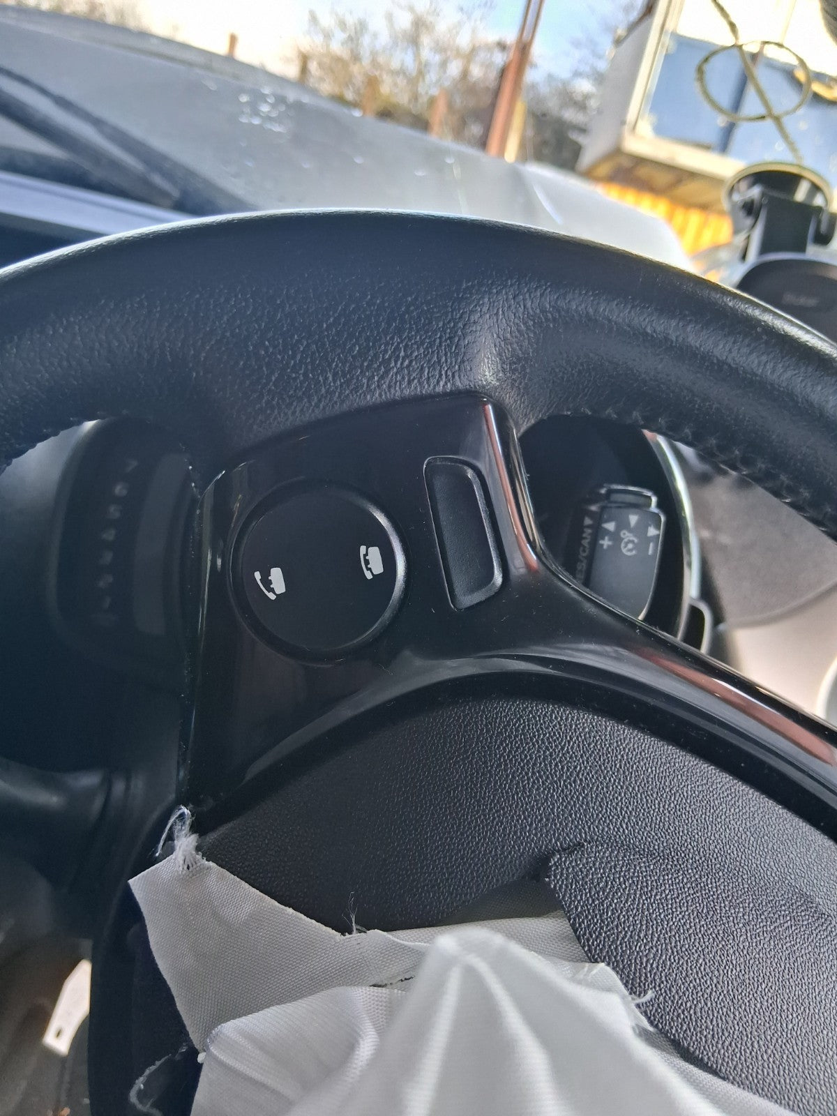 2018 CITROEN C1 FLAIR MK2 MULTIFUNCTIONAL STEERING WHEEL BLACK