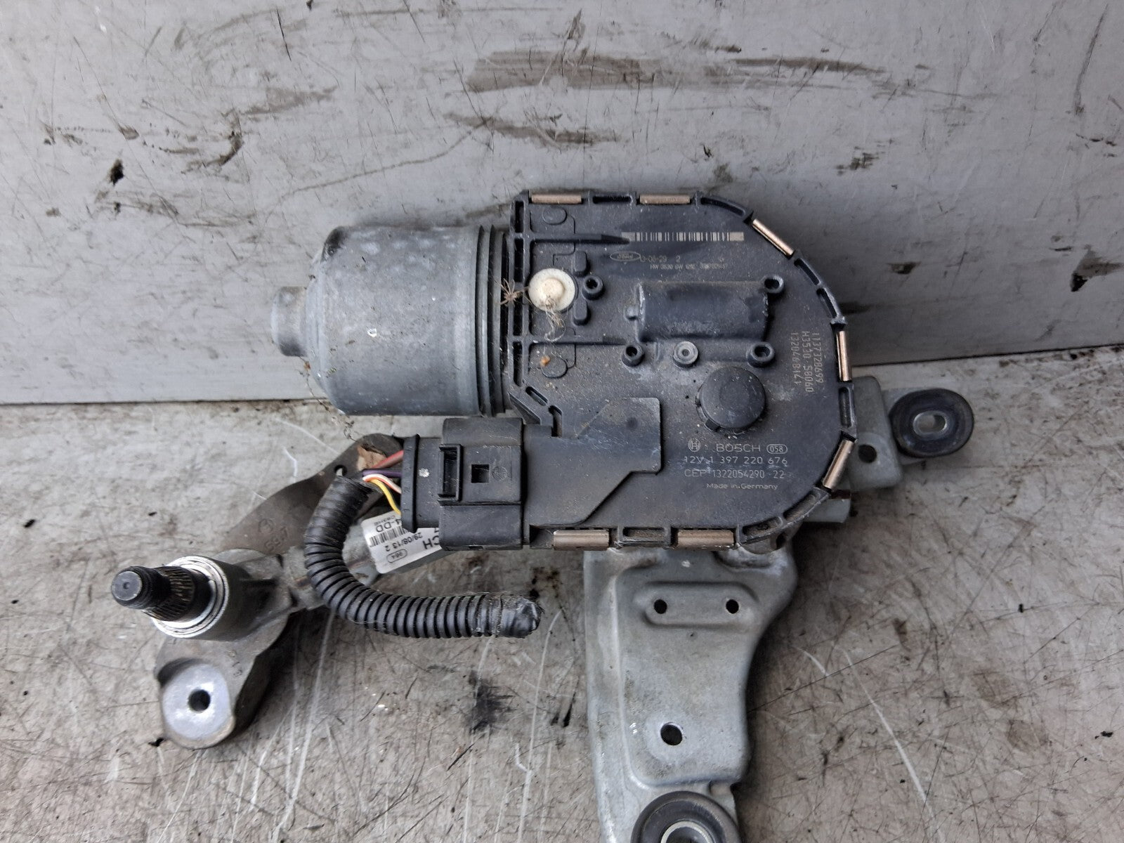 2013 FORD S MAX MK1 WINDSCREEN FRONT OSF DRIVER SIDE WIPER MOTOR 6M2117504