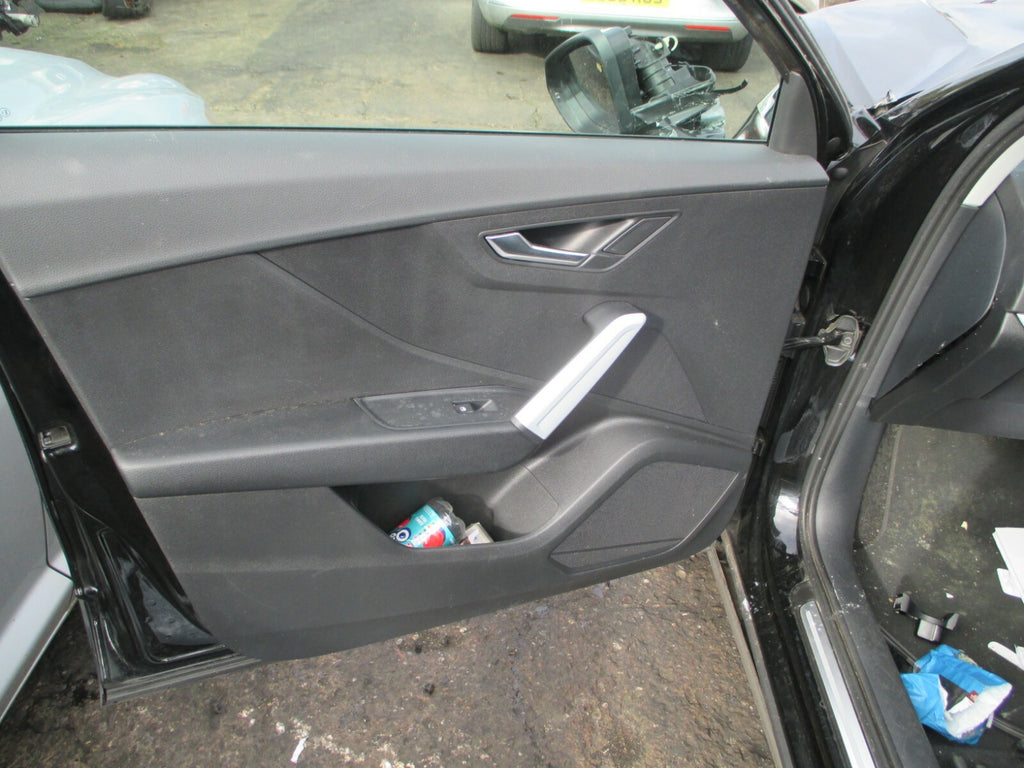 AUDI Q2 MK1 2020 NSF PASSENGER SIDE FRONT PLASTIC DOOR CARD PANEL ONLY