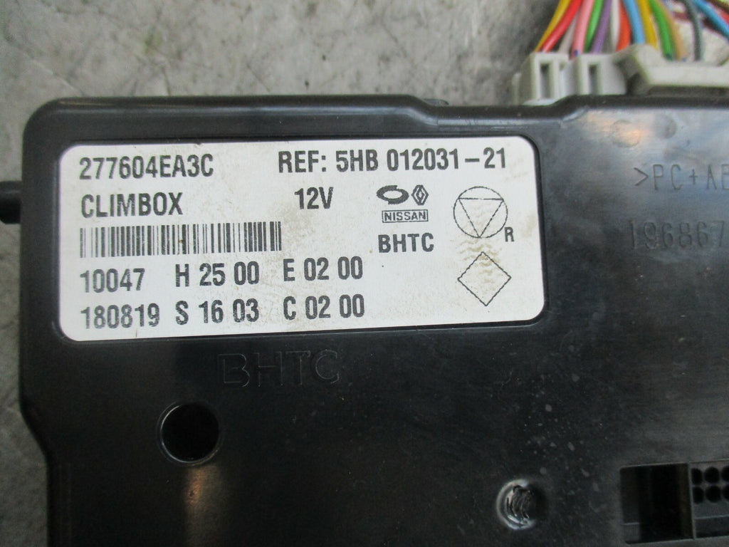 NISSAN QASHQAI J11 (MK2) CLIMATE CONTROL MODULE ECU CLIMBOX 277604EA3C