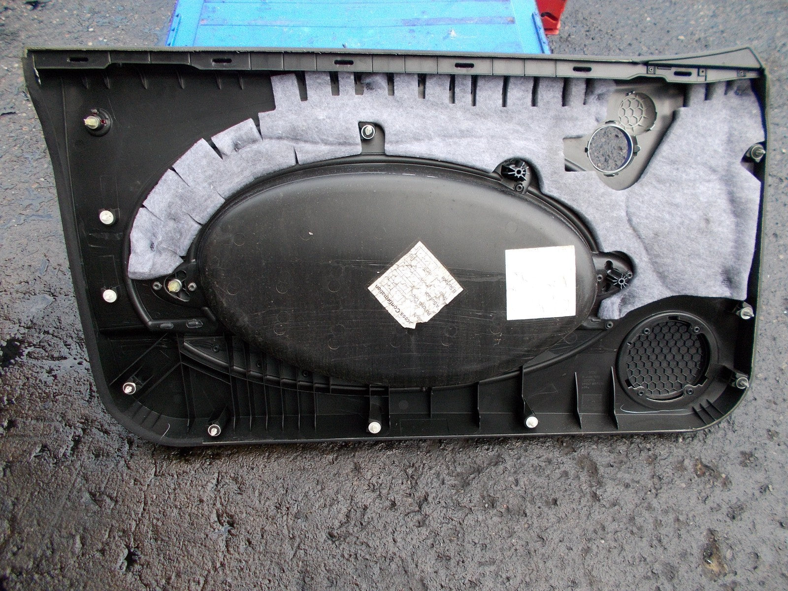 2005 BMW MINI MINI ONE 3DR OS DRIVERS SIDE DOOR CARD PANEL 51410017302