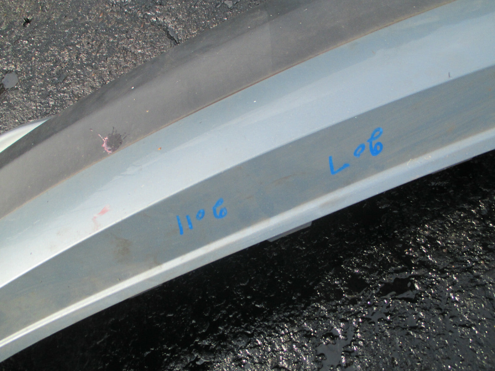 PEUGEOT 207 2011 REAR COMPLETE BUMPER