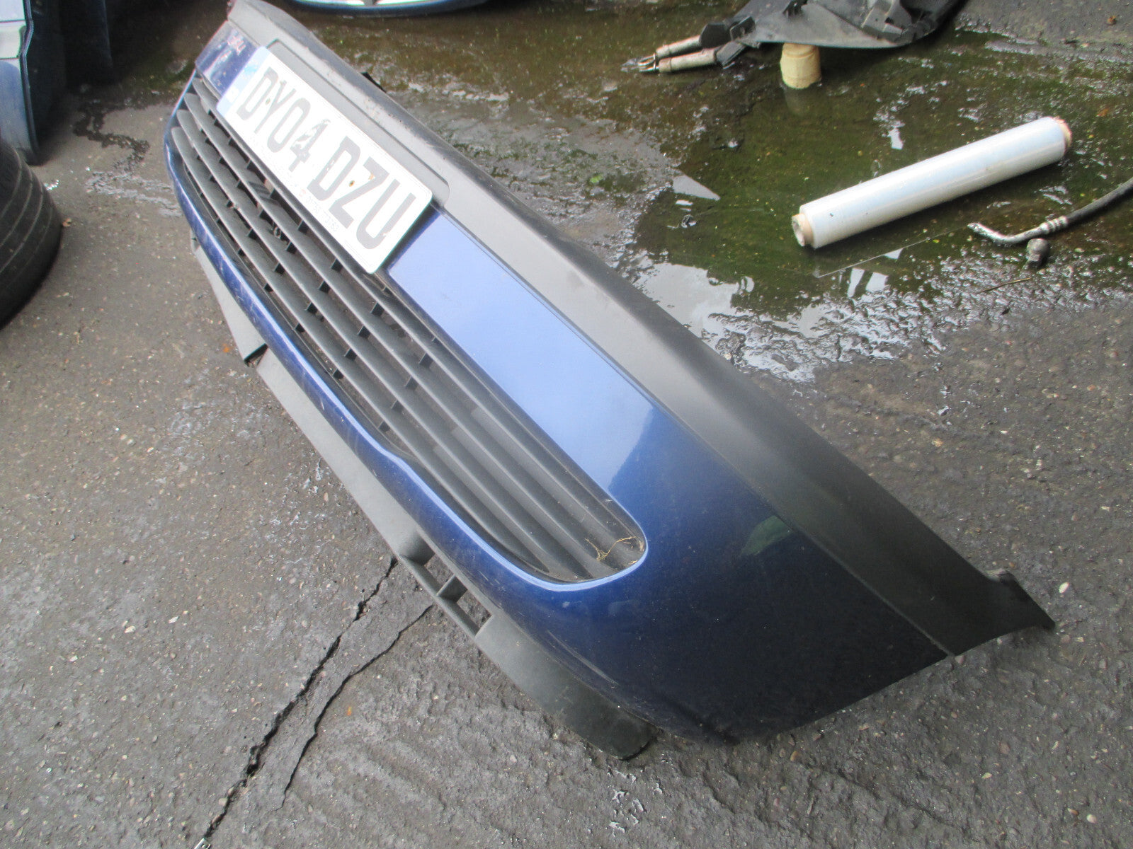 VAUXHALL ZAFIRA A 2004 FRONT COMPLETE BUMPER BLUE