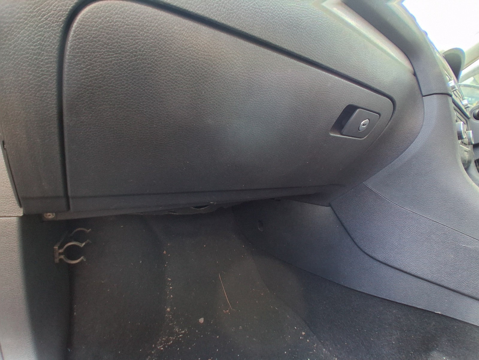 2012 VW VOLKSWAGEN GOLF MK6 NS PASSENGER SIDE STORAGE COMPARTMENT GLOVE BOX