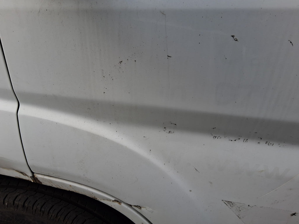 2014 CITROEN RELAY MK3 NSF PASSENGER SIDE FRONT BARE DOOR WHITE DENTS