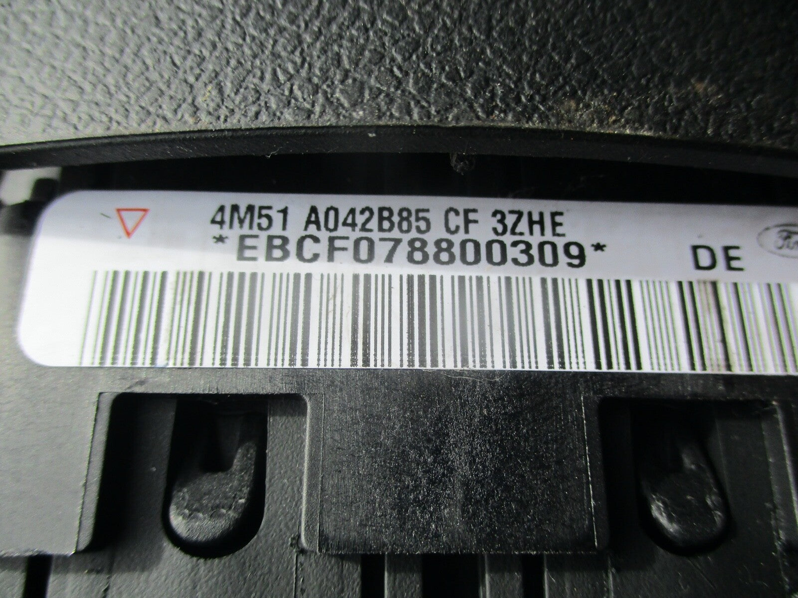 FORD FOCUS MK2 2007 STEERING WHEEL AIRBAG 4M51 A042B85 CF