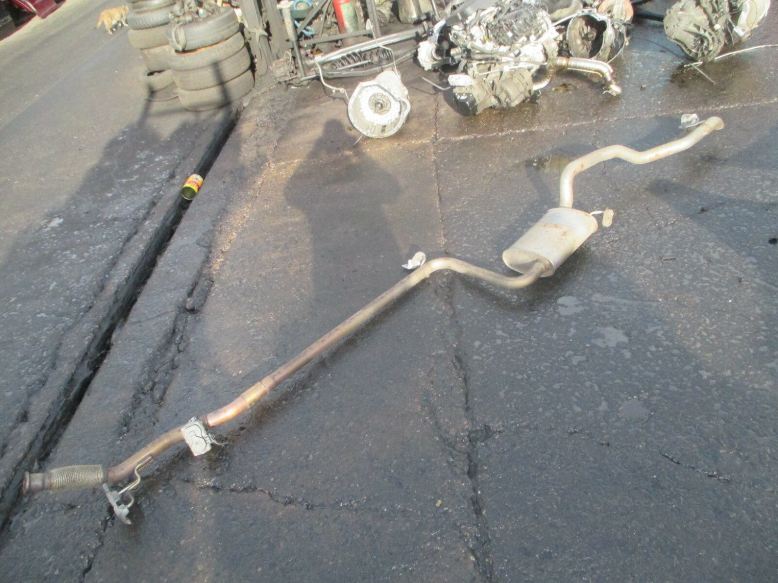 VW  PASSAT 2017 B8 ESTATE 1.6 DIESEL  EXHAUST SILENCER BACK BOX 3Q0253411A